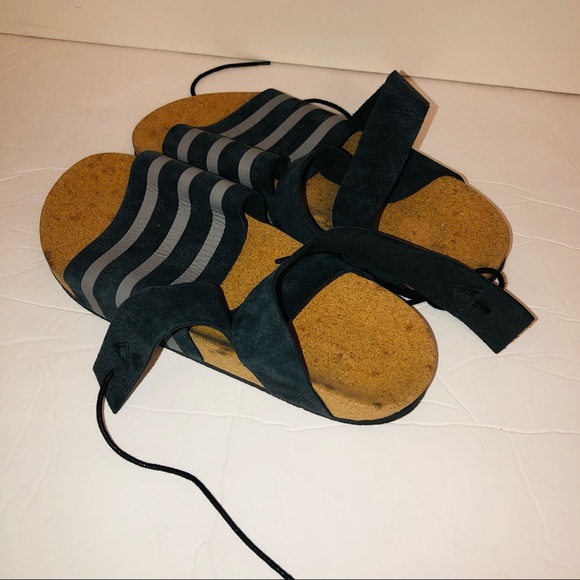 adidas Originals | Shoes | Adidas Original Adilette Ankle Wrap Sandals Eg385 Size 7 | Poshmark